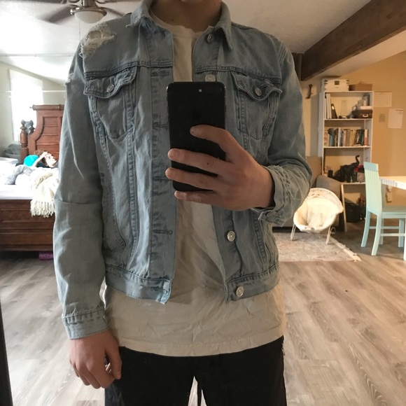 Pacsun Distressed denim jacket - Picture 5 of 7